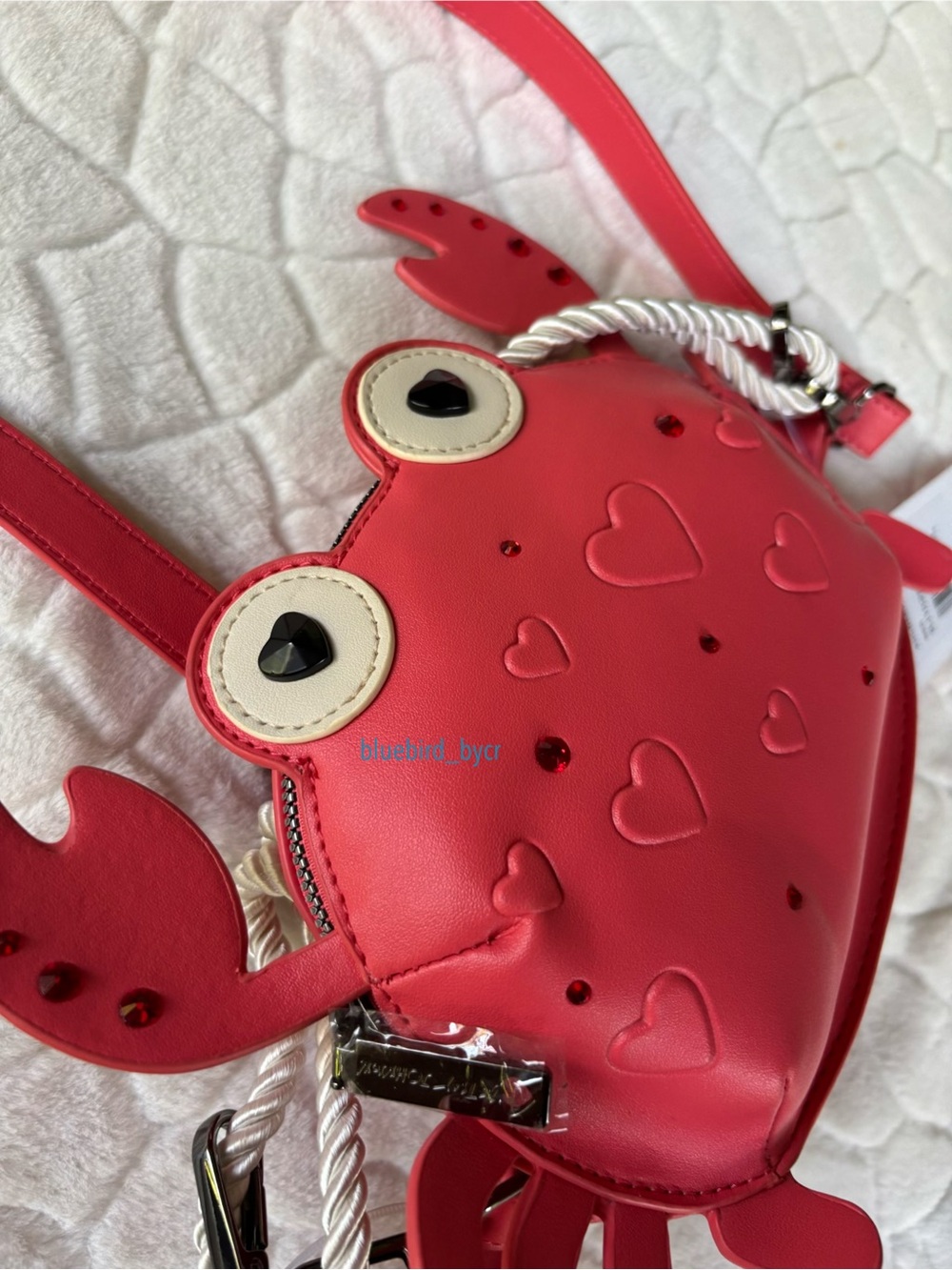 Betsey Johnson XOCRABBY Crab Crossbody Bag - Picture 7 of 8